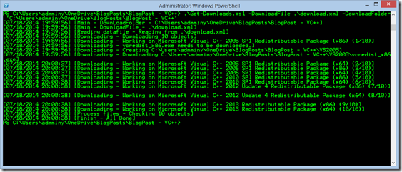PowerShell is King – Download all VC++ runtimes using a script – The ...